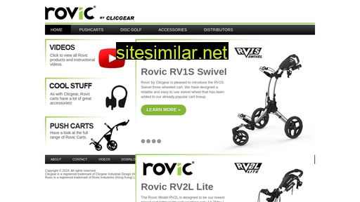 rovicgolf.com alternative sites