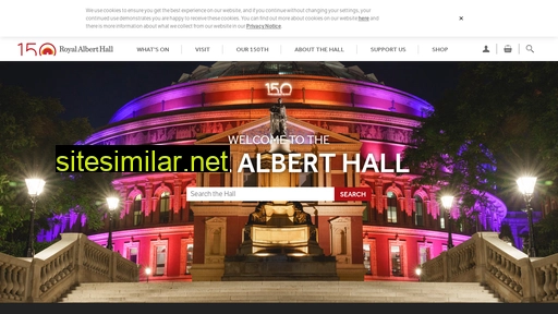 royalalberthall.com alternative sites