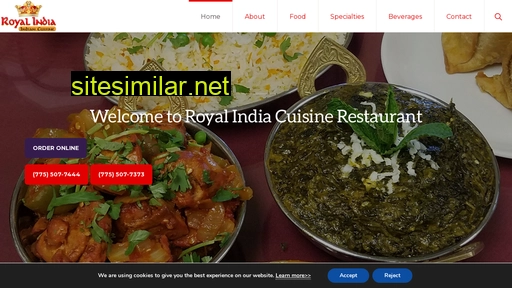 Royalindia-cuisine similar sites