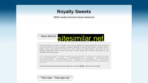 royaltysweets.com alternative sites
