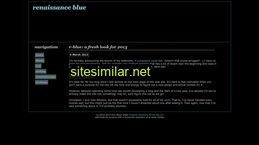 R-blue similar sites