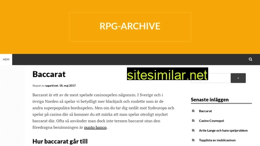 rpg-archive.com alternative sites
