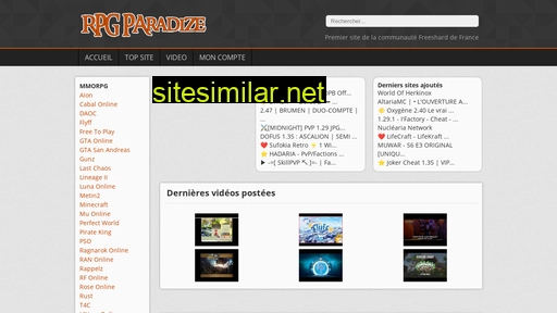 rpg-paradize.com alternative sites