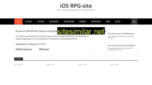 Rpg-site similar sites