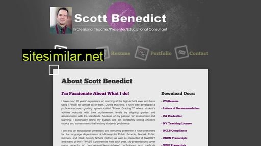 rscottbenedict.com alternative sites