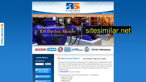 rselectricmotors.com alternative sites
