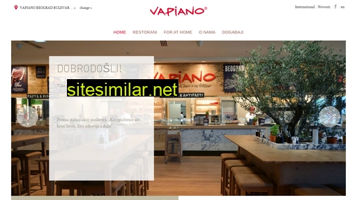 rs.vapiano.com alternative sites