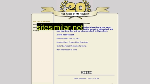rssclassof91.com alternative sites