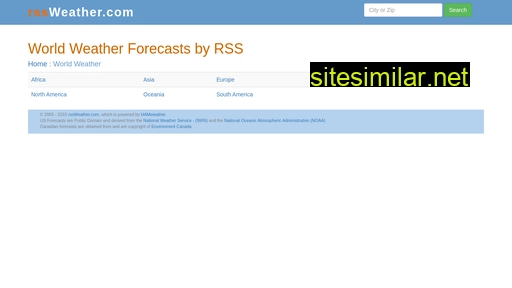 rssweather.com alternative sites