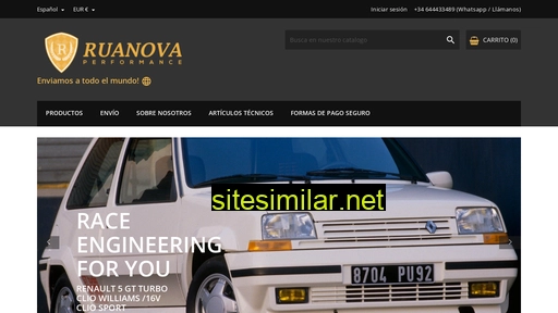Ruanovaperformance similar sites