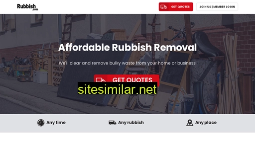 rubbish.com alternative sites