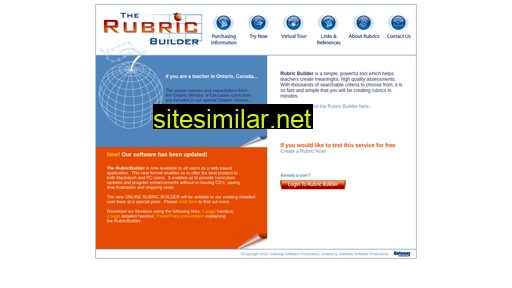 rubricbuilder.com alternative sites