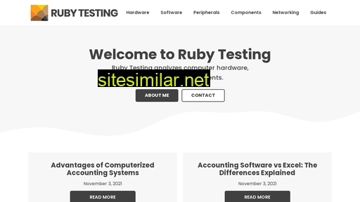 Rubytestingpodcast similar sites