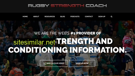 Rugbystrengthcoach similar sites