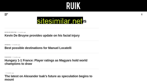 ruiksports.com alternative sites