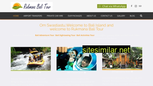 rukmanabalitour.com alternative sites