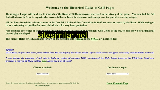 ruleshistory.com alternative sites