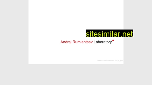 rumiantsev-laboratory.com alternative sites