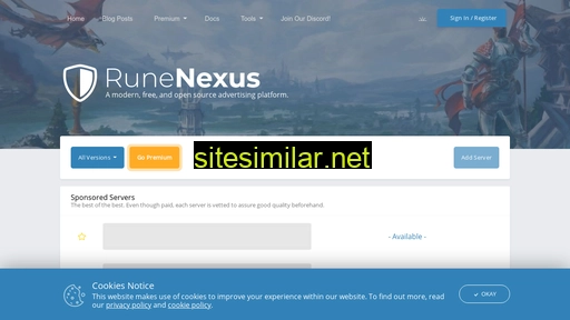 rune-nexus.com alternative sites