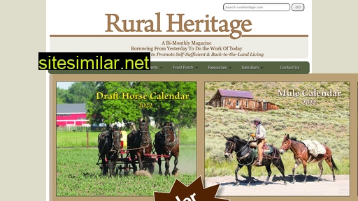 ruralheritage.com alternative sites