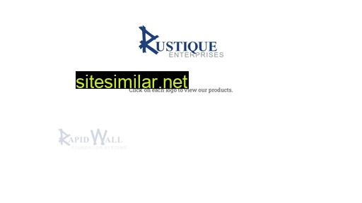 Rustique-enterprises similar sites