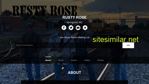 rustyroseband.com alternative sites