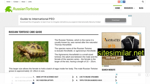 Russian-tortoise similar sites
