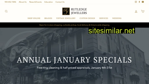 Rutledgejewellers similar sites