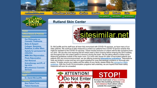 rutlandskin.com alternative sites