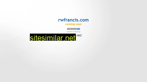 rwfrancis.com alternative sites