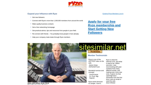 ryze.com alternative sites