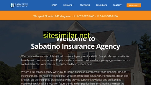 sabatino-ins.com alternative sites