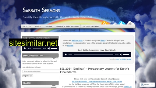 sabbathsermons.com alternative sites