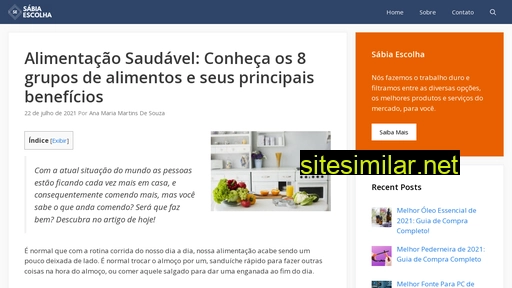 sabiaescolha.com alternative sites