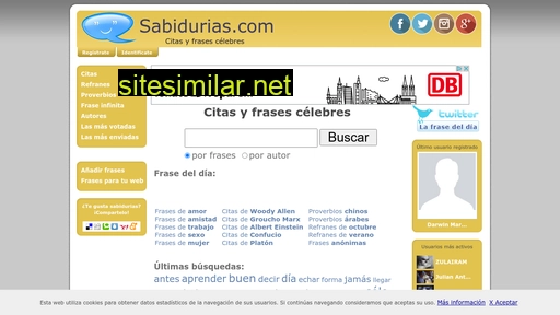 sabidurias.com alternative sites