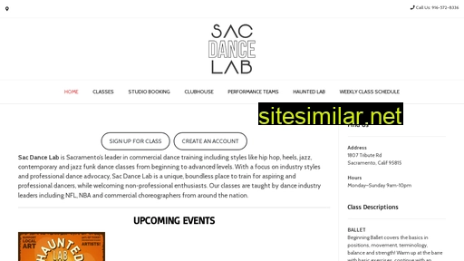 sacdancelab.com alternative sites