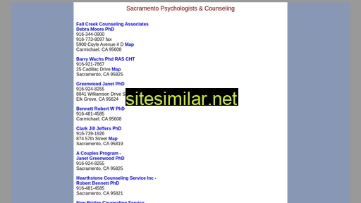 sacramento-psychologists.com alternative sites