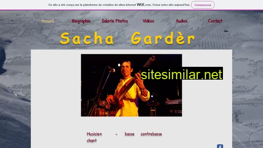 sachagarder.wixsite.com alternative sites