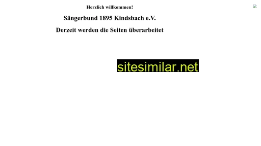 Saengerbund-kindsbach similar sites