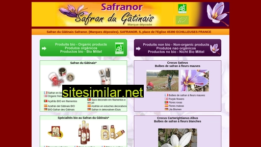 Safranor similar sites