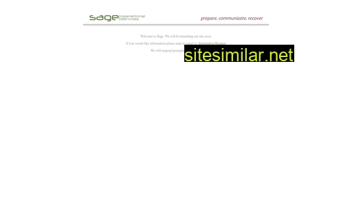 sageoperationalservices.com alternative sites