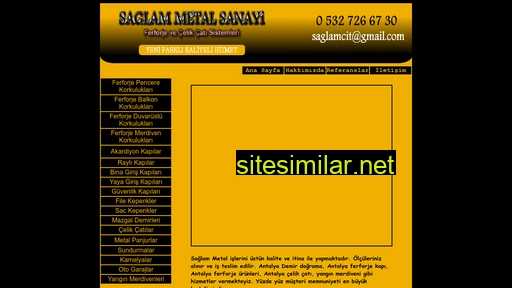 saglammetalsanayi.com alternative sites