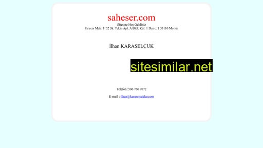 saheser.com alternative sites