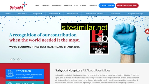 sahyadrihospital.com alternative sites
