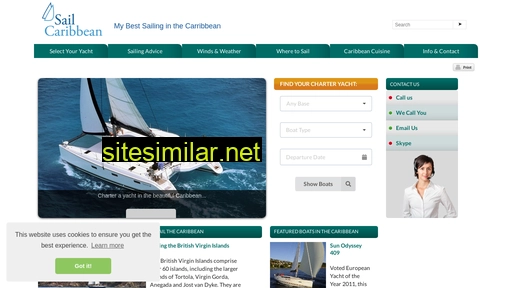 sailcaribbeanyachts.com alternative sites