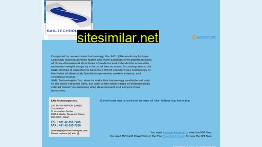 sail-technologies.com alternative sites