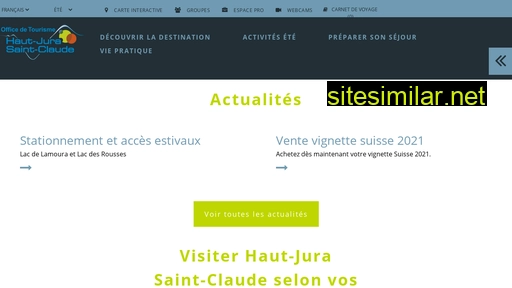 saint-claude-haut-jura.com alternative sites