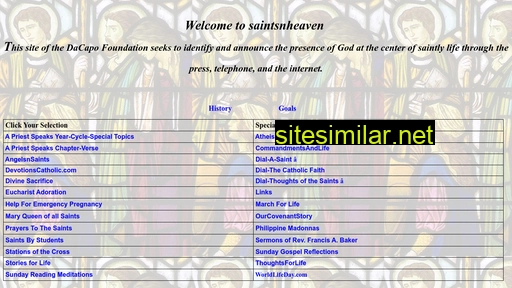 saintsforlife.com alternative sites