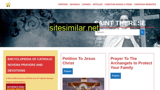 sainttherse.com alternative sites