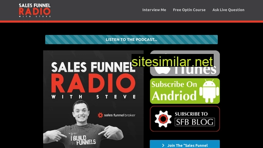 salesfunnelradio.com alternative sites